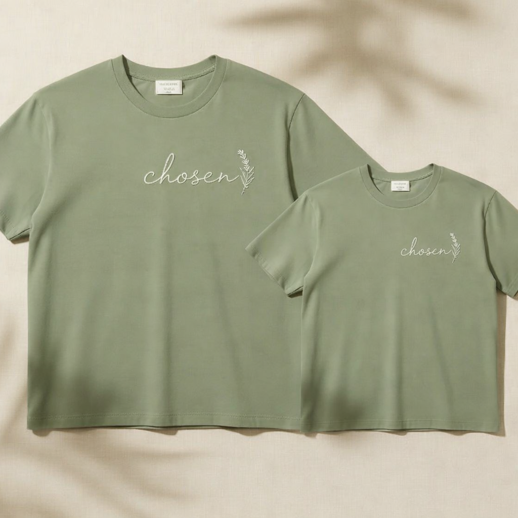 Combo Verde Salvia - Chosen - Mamá y Mini